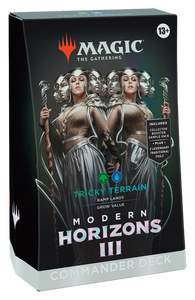 Magic the Gathering: Modern Horizons 3 Tricky Terrain Commander Deck