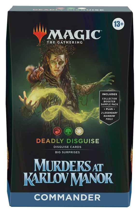 Magic the Gathering: Murders at Karlov Manor Deadly Disguise Commander Deck