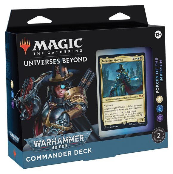 Magic the Gathering: Warhammer 40000 Commander Deck - Forces of The Imperium