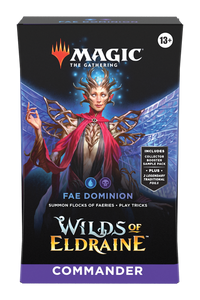 Magic the Gathering: Wilds of Eldraine Fae Dominion Commander Deck