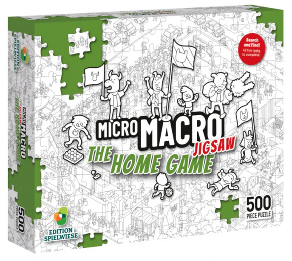 Micro Macro Jigsaw Puzzle: The Home Game
