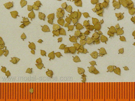 Model Scene: Realistic Leaves - Lime Dry