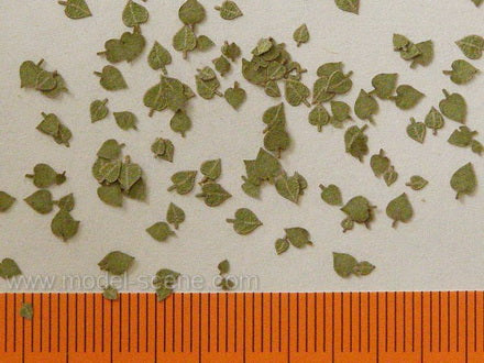 Model Scene: Realistic Leaves - Lime Green