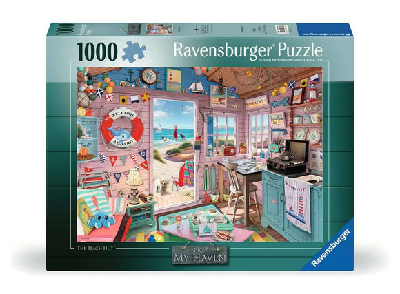 My Haven No.7 - The Beach Hut Jigsaw Puzzle (1000pc)