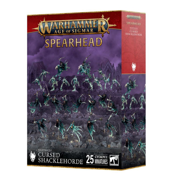 Warhammer Age of Sigmar: Nighhaunt - Cursed Shacklehorde - Spearhead