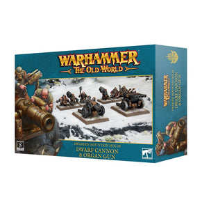 Warhammer Old World: Dwarfen Mountain Holds - Dwarf Cannon & Organ Gun