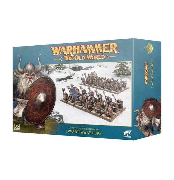 Warhammer Old World: Dwarfen Mountain Holds - Dwarf Warriors