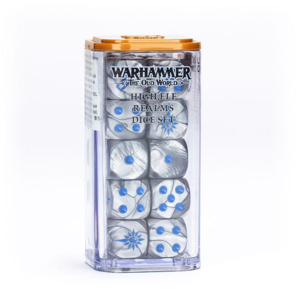 Warhammer The Old World: High Elf Realms - Dice Set