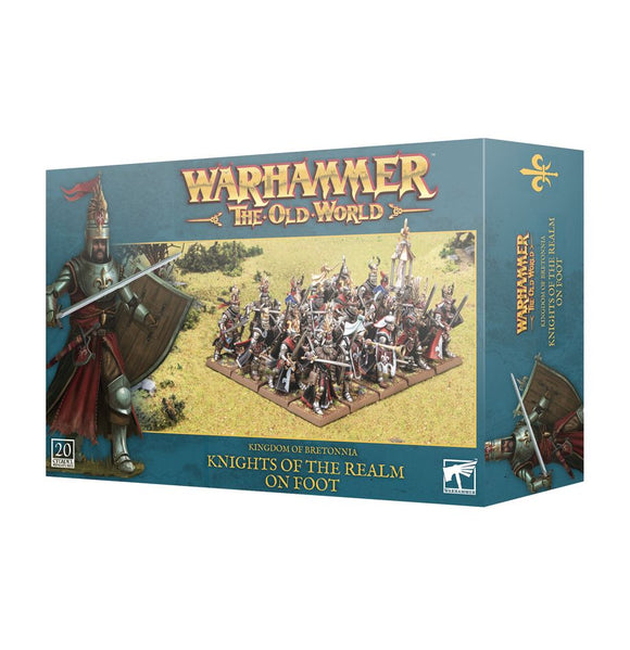 Warhammer Old World: Kingdoms of Bretonnia - Knights of the Realm on Foot