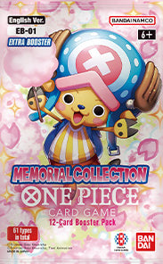 One Piece Card Game: Extra Booster Memorial Collection Booster Pack (EB-01)