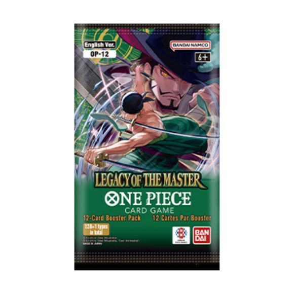 One Piece Card Game: Legacy of the Master Booster Pack (OP-12)