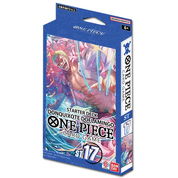 One Piece Card Game: Blue Donquixote Doflamingo Starter Deck (ST-17)