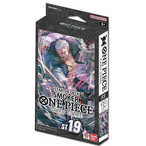 One Piece Card Game: Black Smoker Starter Deck (ST-19)