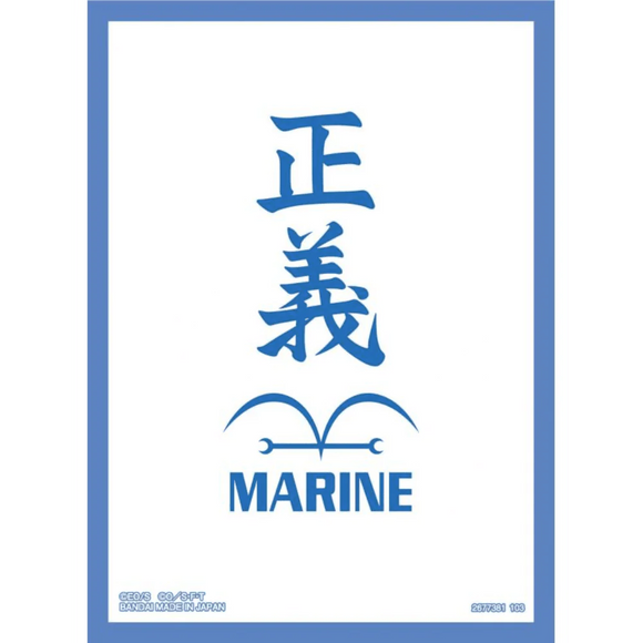 One Piece TCG: Official Card Sleeves 3 - Navy