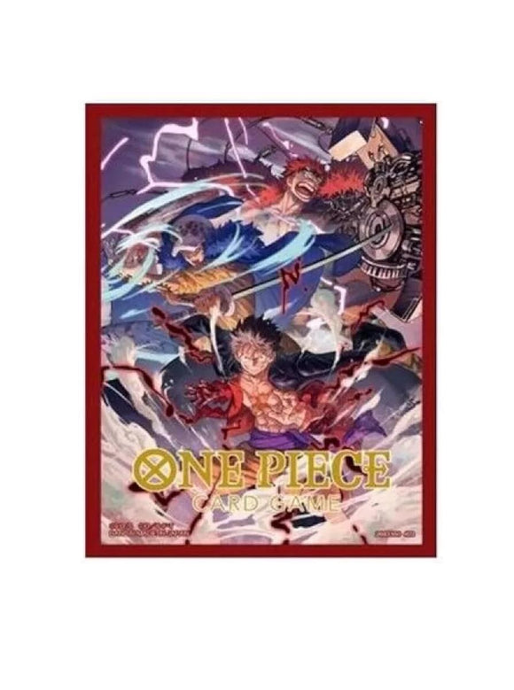 One Piece TCG: Official Card Sleeves 4 - Three Captains
