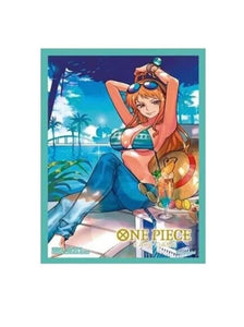nami card sleeves (Promo Event 2025) OnlyJody providing durability and a charming design for your deck One Piece TCG: Nami &