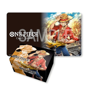 One Piece Card Game: Monkey.D.Luffy Playmat and Storage Box Set