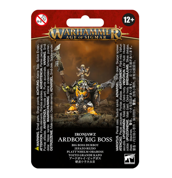 Warhammer Age of Sigmar: Orruk Warclans - Ardboy Big Boss