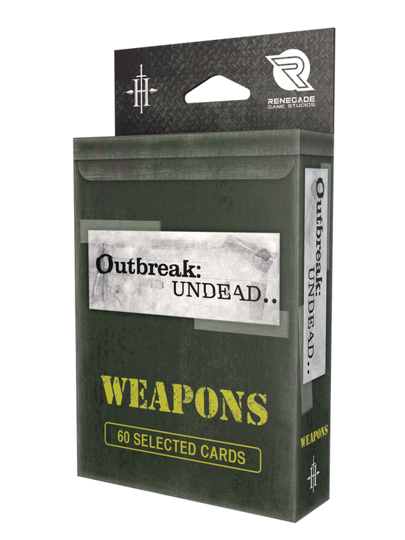 Outbreak Undead: Weapons Cards