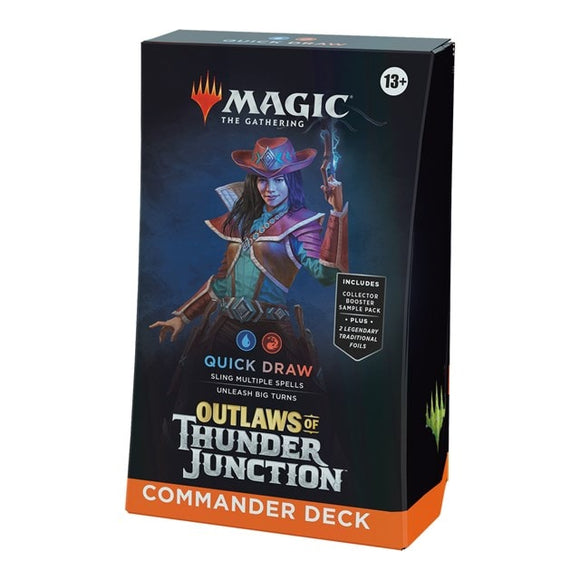 Magic the Gathering: Outlaws of Thunder Junction Commander Deck Quick Draw