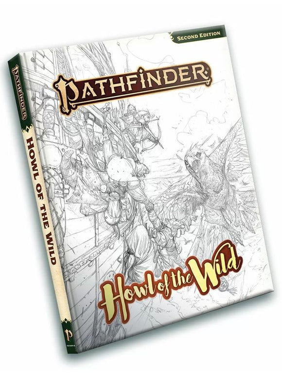 Pathfinder: Howl of Wild Sketch Cover