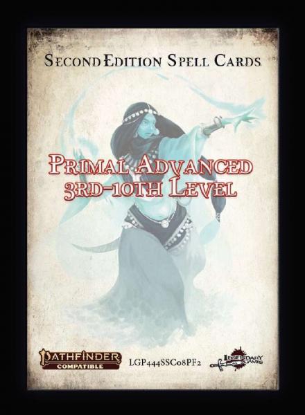 Pathfinder Roleplaying Game: Primal Advanced Spell Cards