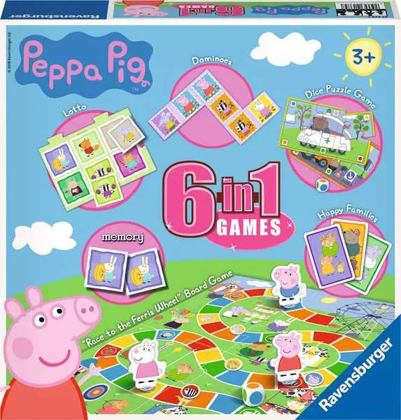 Pepper Pig 6 in 1 Games