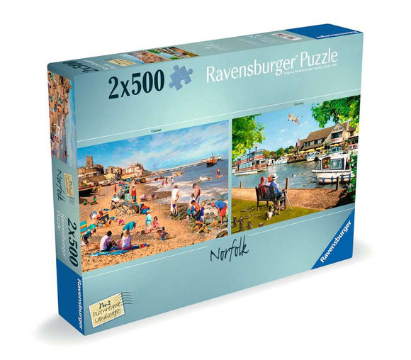 Picturesque Norfolk Jigsaw Puzzles (2x500pc)