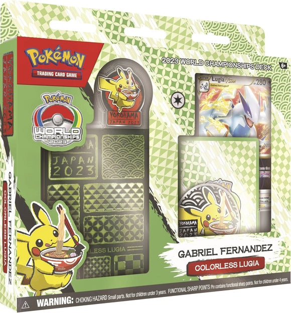 Pokémon TCG: 2023 World Championship Deck - Gabriel Fernandez - Colourless Lugia
