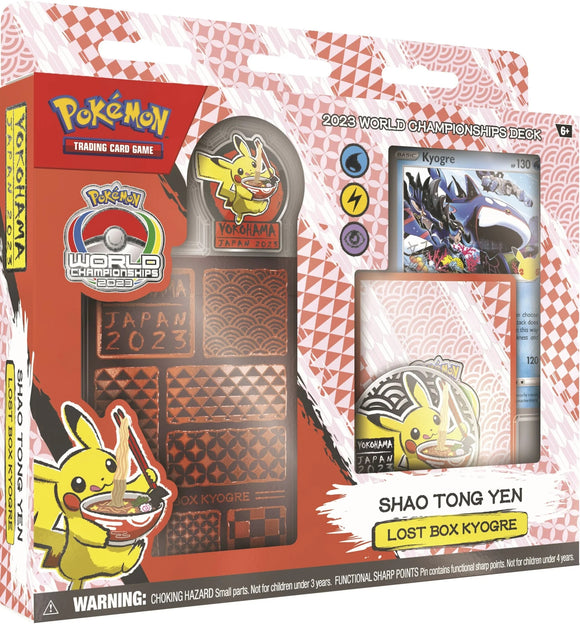 Pokémon TCG: 2023 World Championship Deck - Shao Tong Yen - Lost Box Kyogre