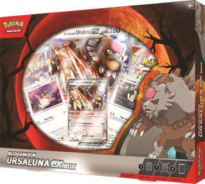 Pokémon TCG: Bloodmoon Ursaluna EX Box