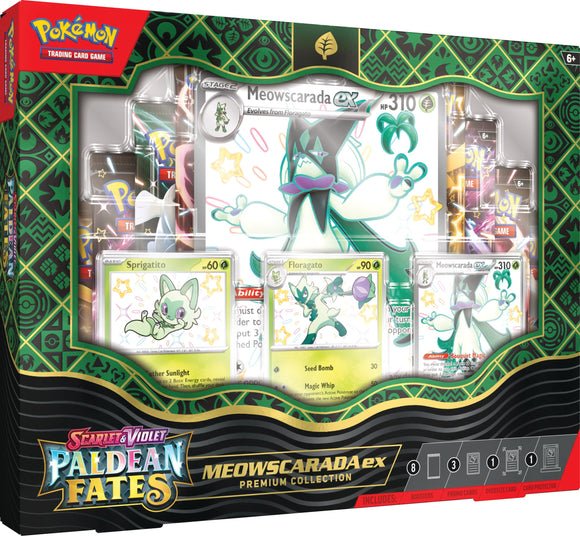 Pokémon TCG: Paldean Fates Premium Collection Meowscarada EX