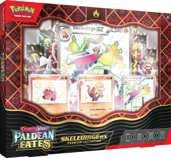 Pokémon TCG: Paldean Fates Premium Collection - Skeledirge EX
