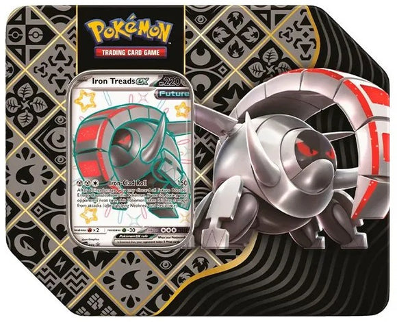 Pokémon TCG: Paldean Fates Large Tin - Iron Treads EX