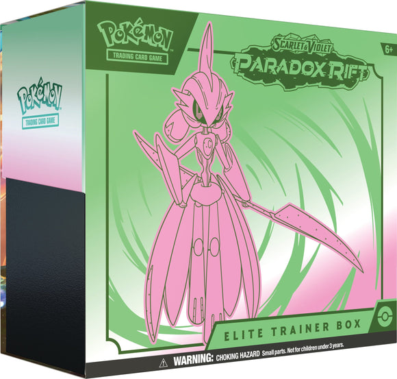 Pokémon TCG: Scarlet & Violet Paradox Rift Iron Valiant Elite Trainer Box