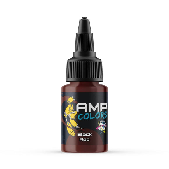 Pro Acryl AMP Colors: Black Red