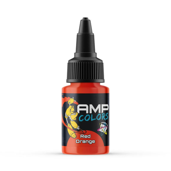 Pro Acryl AMP Colors: Red Orange
