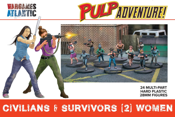 Pulp Adventure!: Civilians & Survivors (2) Women