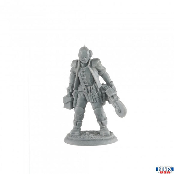 Reaper 30028: Chit Jubal, Arkos Chopper - Dark Heaven Bones Plastic Miniature