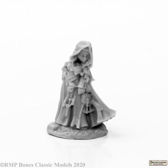 Reaper 89044: Enora, Iconic Arcanists - Pathfinder Bones Plastic Miniatures