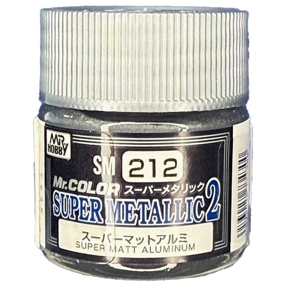 Mr. Hobby: Mr Color Super Metallic II - Super Matt Aluminium (10ml)