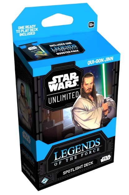 Star Wars Unlimited: Legends of the Force - Qui-Gon Jinn Spotlight Deck