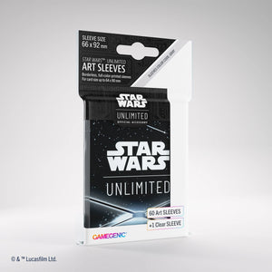 Star Wars Unlimited: Art Sleeves - Black Back