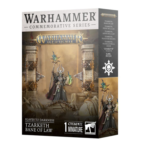 Warhammer Age of Sigmar: Slaves to Darkness - Tzarketh Bane of Law (Commemorative Series)