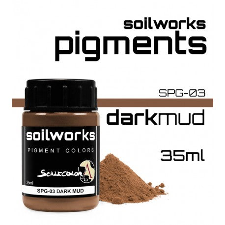 Scale 75: Soilworks Pigments - Dark Mud (35ml)