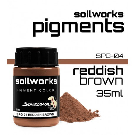Scale 75: Soilworks Pigments - Reddish Brown (35ml)