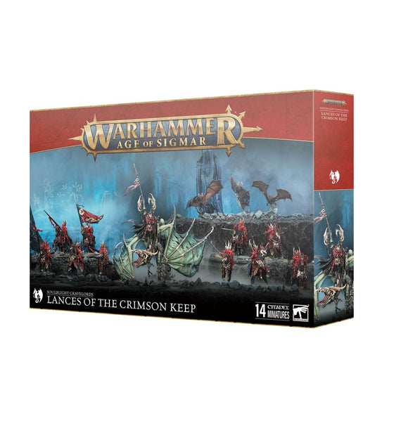 Warhammer Age of Sigmar: Soulblight Gravelords - Lances of The Crimson Keep Battleforce