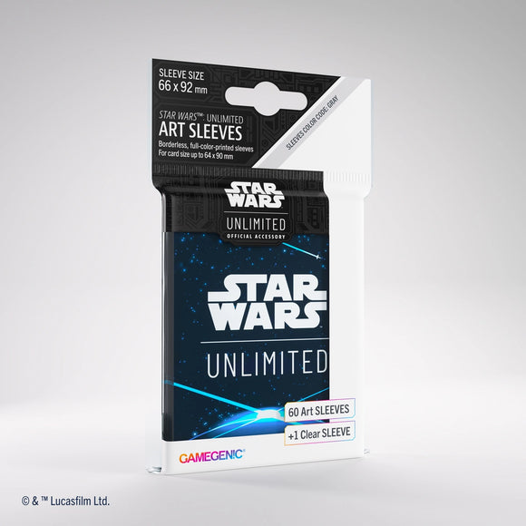 Star Wars Unlimited: Art Sleeves - Space Blue