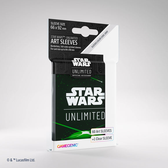 Star Wars Unlimited: Art Sleeves - Space Green