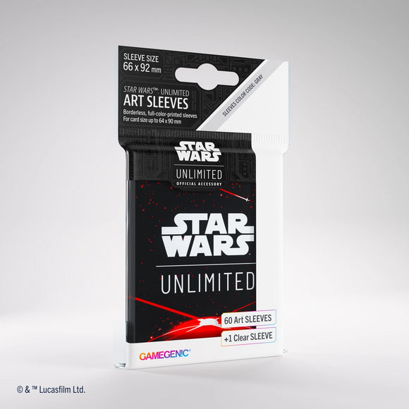 Star Wars Unlimited: Art Sleeves - Space Red